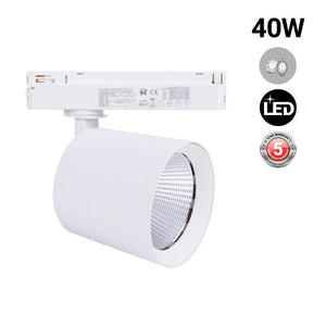 Proyector LED para carril monofásico - 40W - Joyerías - Barcelona Led-Iluminación