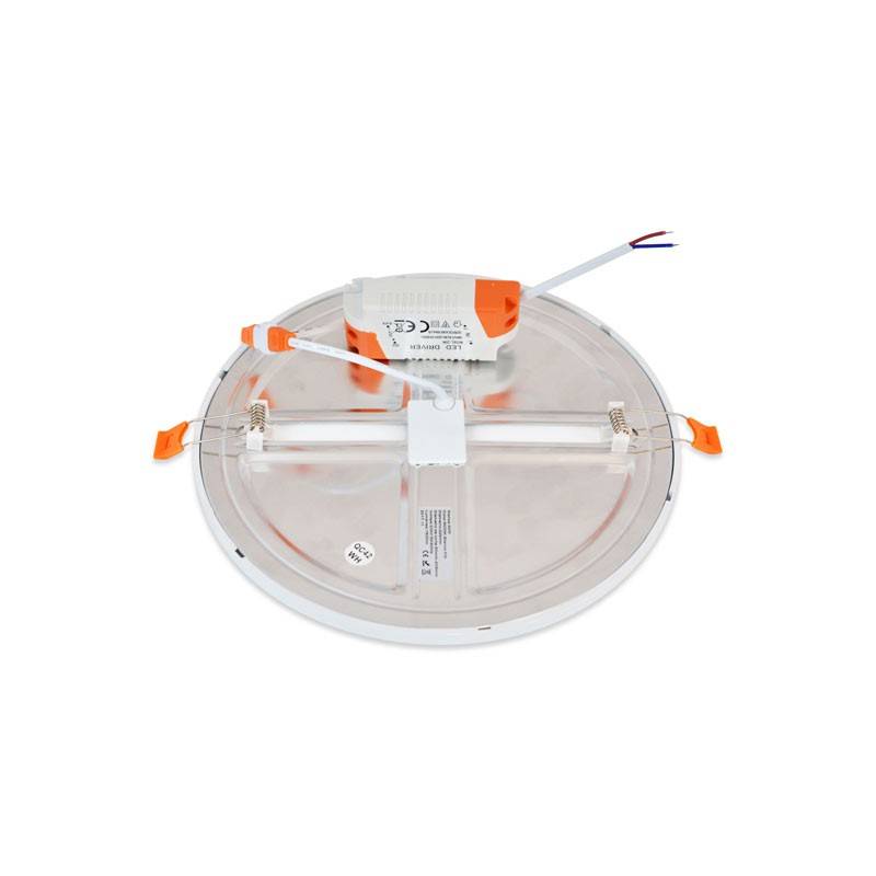 Downlight LED circular empotrable - Diámetro de corte ajustable: Ø 50 a 205 mm - 20W - Barcelona Led-
