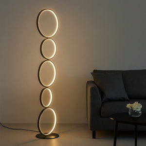 Lámpara de pie LED de aluminio "NATALIE" - 30W - Luz cálida - Barcelona Led-Decoración