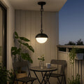 Garden and outdoor pendant lamp