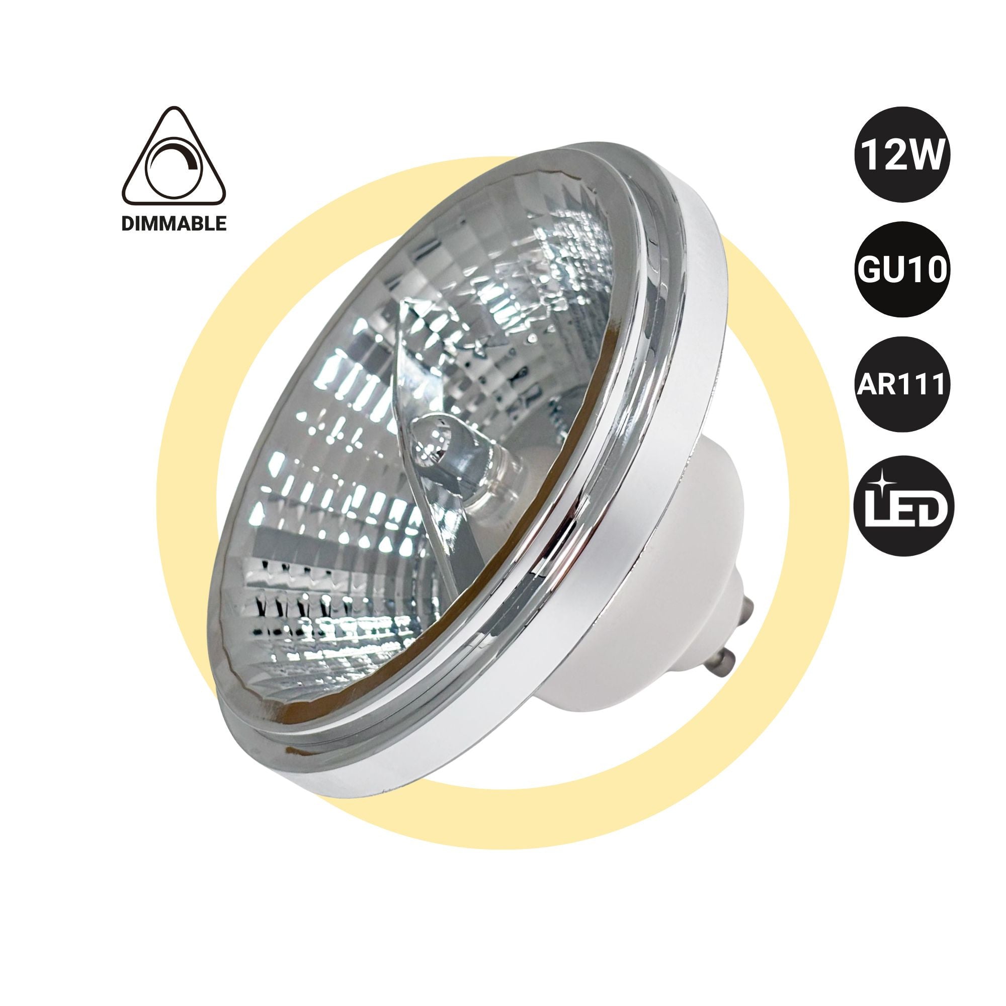 Bombilla LED Regulable - AR111 GU10 - 12W - 975lm