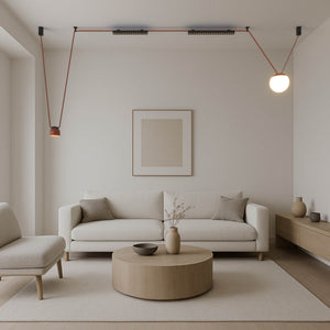 Lámpara lineal 540 para sistema "Axia" - 20W - 48V - Luz cálida (11)