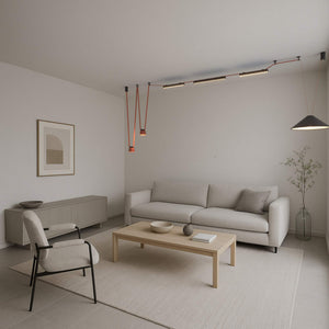 Lámpara lineal 540 para sistema "Axia" - 20W - 48V - Luz cálida (9)