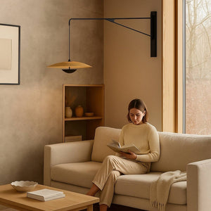 Aplique de pared orientable "GINNET AIR" - 12W - 3000K - Barcelona Led-Decoración