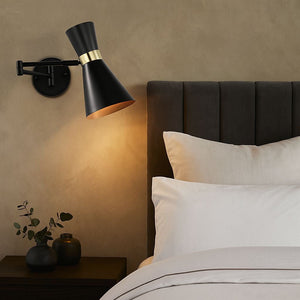Aplique de pared con brazo articulado "Mode" - Barcelona Led-Decoración