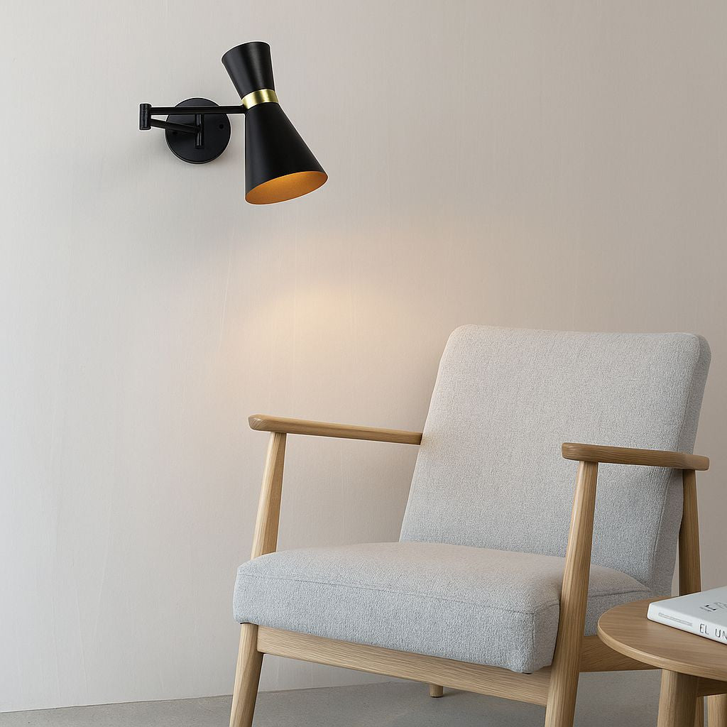 Aplique de pared con brazo articulado "Mode" (1)