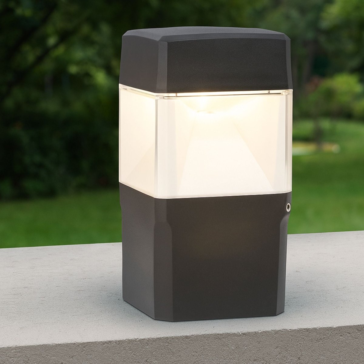 Bolardo para caminos LED FUMAGALLI "ELISA 250" - GX53 - 10W - CCT - Barcelona Led-