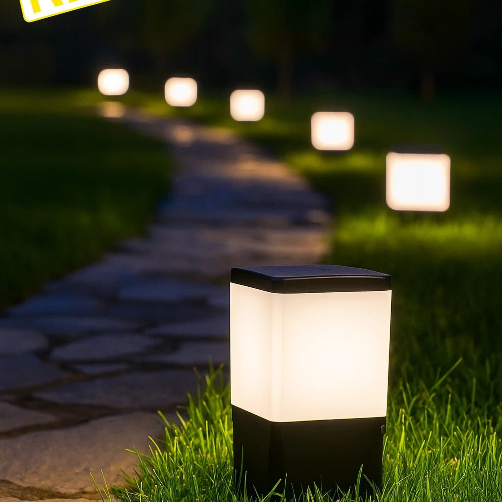 Estaca de jardín LED FUMAGALLI "VIRGILIO 250 SPIKE" - CCT - 8,5W - E27 A60 (1)