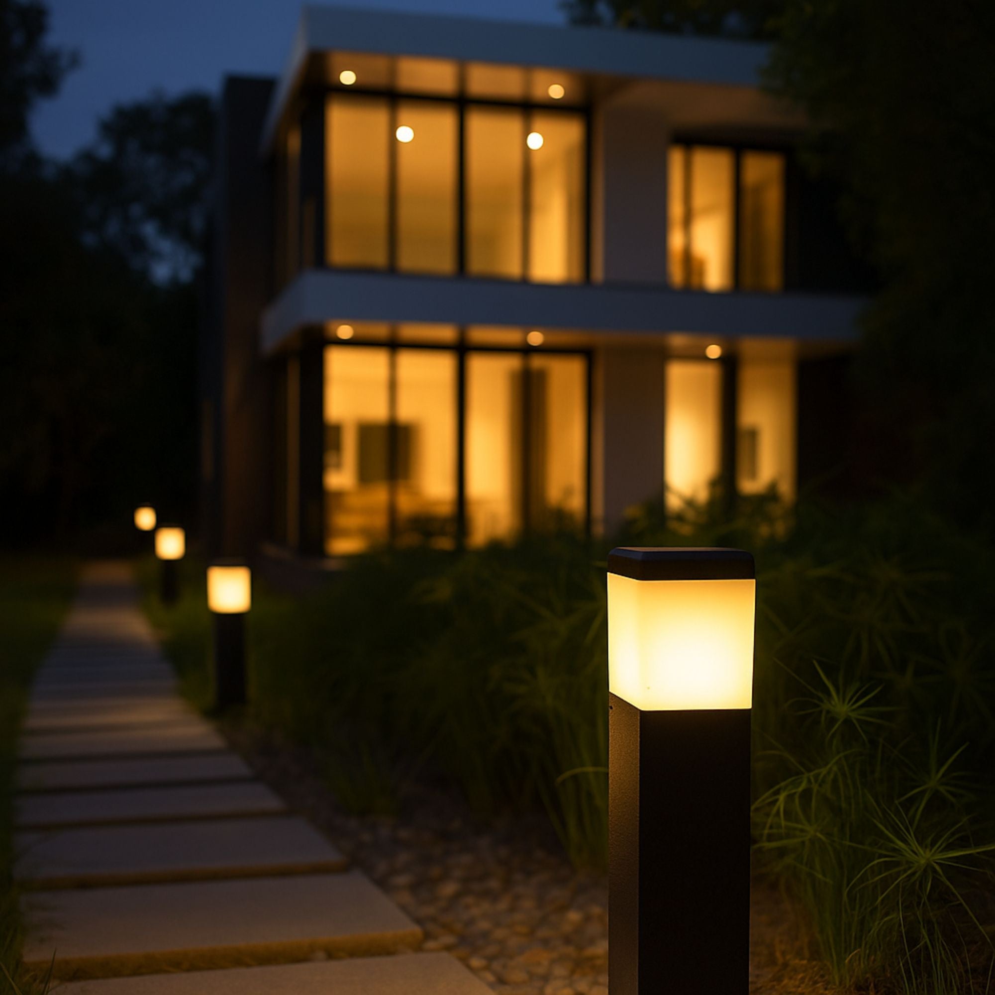 Bolardo para caminos FUMAGALLI "VIRGILIO 500" - CCT - 8,5W - E27 A60 (1)