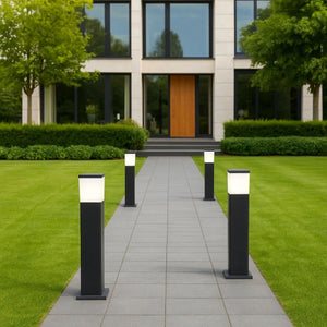 Bolardo para caminos FUMAGALLI "VIRGILIO 800" - CCT - 8,5W - E27 A60 - Barcelona Led-