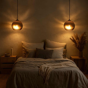 Lámpara colgante de cartón corrugado "ANIDA" - E27 - Barcelona Led-Decoración