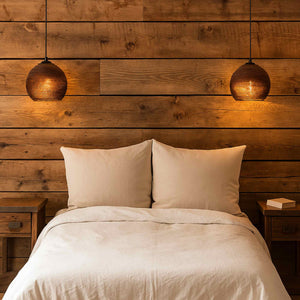 Lámpara colgante de cartón corrugado "ANIDA" - E27 (11)