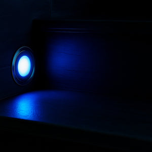 Baliza LED exterior empotrable - RGB - 0,7W - IP67 - Ø60mm (13)