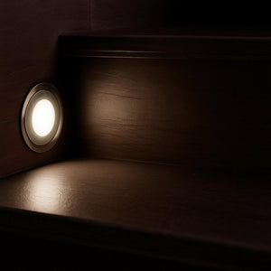 Baliza LED empotrable en suelo 0,5W - 12V DC - IP67 - Ø60mm - Barcelona Led-
