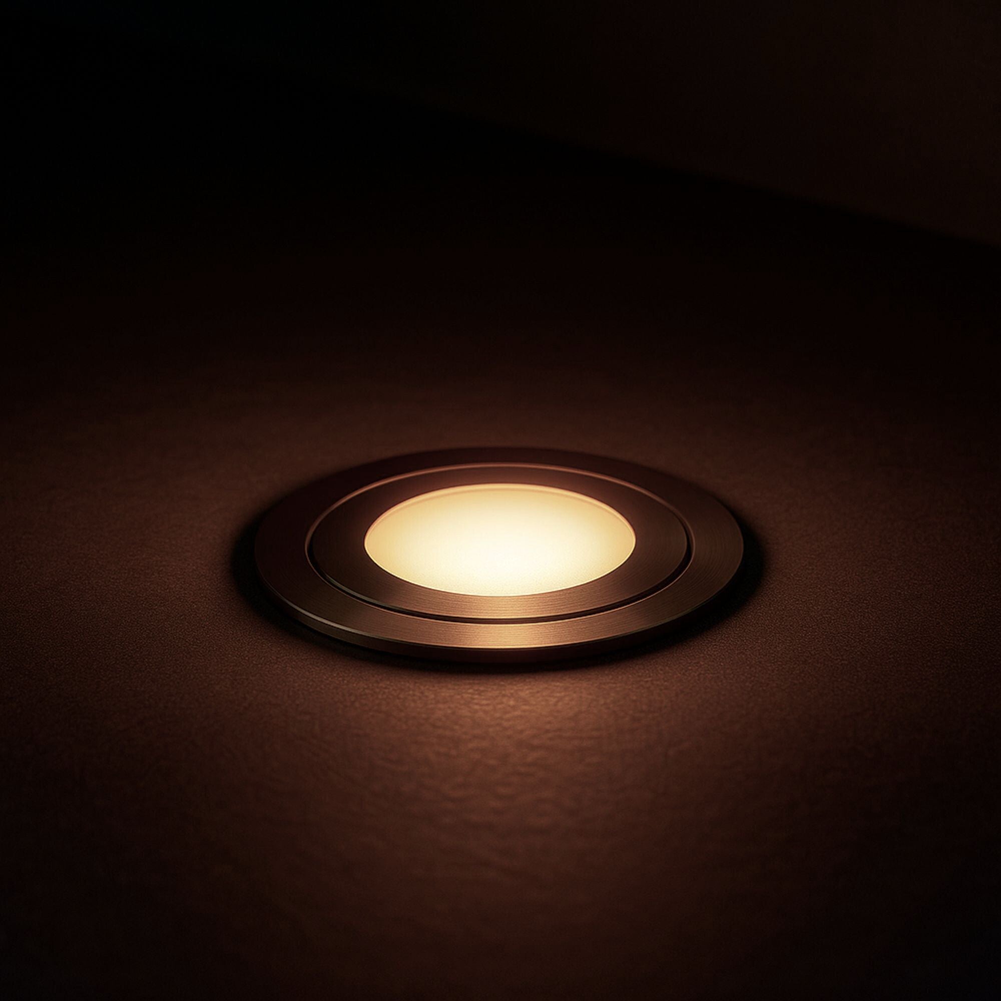 Baliza LED empotrable en suelo 0,5W - 12V DC - IP67 - Ø60mm