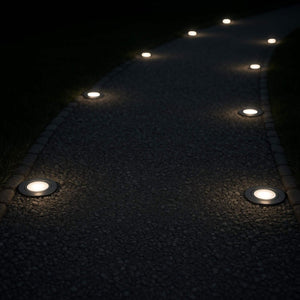 Baliza LED empotrable en suelo 0,5W - 12V DC - IP67 - Ø60mm - Barcelona Led-