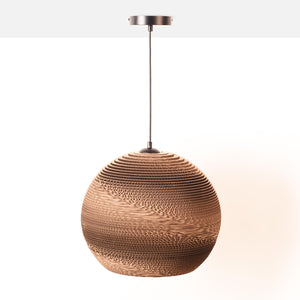 Lámpara colgante de cartón corrugado "ANIDA" - E27 (42)