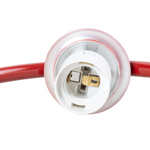 Lámpara colgante bola cristal "JOHN" - E27 - Ø 15cm (9)