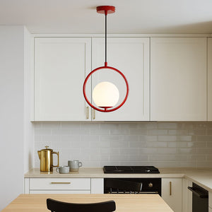 Lámpara colgante bola cristal "KATE" - E27 (8)