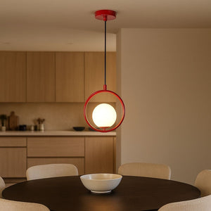 Lámpara colgante bola cristal "KATE" - E27 - Barcelona Led-Decoración