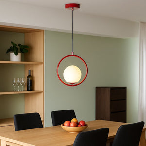 Lámpara colgante bola cristal "KATE" - E27 - Barcelona Led-Decoración