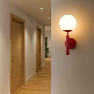 Aplique de pared bola cristal "Elsa" - E14 - Barcelona Led-Decoración