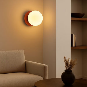 Aplique de pared bola cristal "ARCE" - E27 - Ø 15cm - Barcelona Led-Decoración