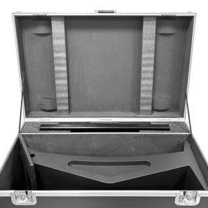 Flight Case para Digital Kiosk 32" DDT32 - con Foam, Ruedas y Asas – Transporte Seguro en Ferias y Eventos - Barcelona Led-Accesorios