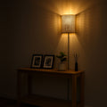 Wicker wall lamp