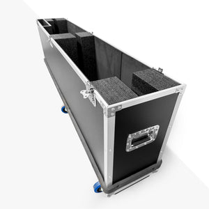Flight Case para Tótems LCD DLS55 - con Foam, Ruedas y Asas – Transporte Seguro en Ferias y Eventos (3)