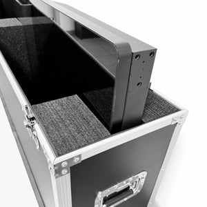 Flight Case para Tótems LCD DLS55 - con Foam, Ruedas y Asas – Transporte Seguro en Ferias y Eventos - Barcelona Led-Accesorios