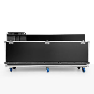 Flight Case para Tótems LCD DLS55 - con Foam, Ruedas y Asas – Transporte Seguro en Ferias y Eventos - Barcelona Led-Accesorios
