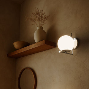 Aplique de pared bola cristal "Margaret" - Barcelona Led-Decoración