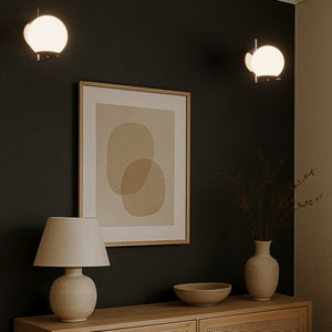 Aplique de pared bola cristal "Margaret" - Barcelona Led-Decoración