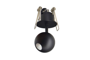Aplique LED empotrable mini orientable 5W "LUNA" - Barcelona Led-Decoración