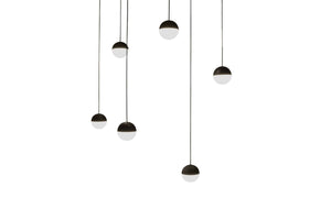 Lámpara colgante LED de diseño "ÓRBITA" - 6 x 9W (54W) - Barcelona Led-Decoración