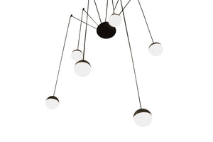 Lámpara colgante LED de diseño "ÓRBITA" - 6 x 9W (54W) (3)