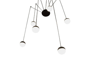 Lámpara colgante LED de diseño "ÓRBITA" - 6 x 9W (54W) (3)