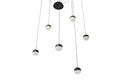 Suspension LED design Orbit 6x8W (48W) 5