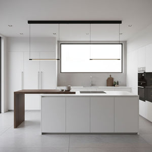 Lámpara colgante LED horizontal para carril magnético - 48V - 21W - 2800K - 120cm (2)