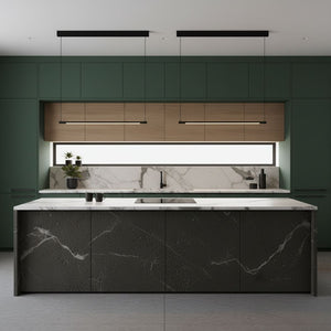 Lámpara colgante LED horizontal para carril magnético - 48V - 21W - 2800K - 120cm (7)