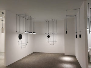 Lámpara colgante de diseño "Nébula" - 9x6W (2)