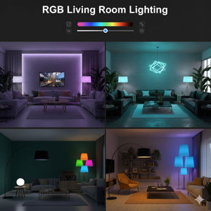 Bombilla LED Smart E27 - 15W - RGB + CCT - WiFi - TUYA App - Barcelona Led-
