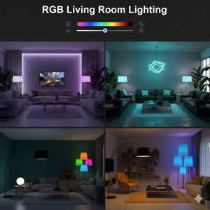 Bombilla LED Smart E27 - 15W - RGB + CCT - WiFi - TUYA App (6)