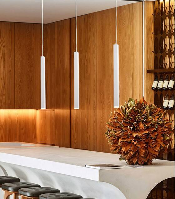 Lámpara colgante moderna "TUB" - GU10