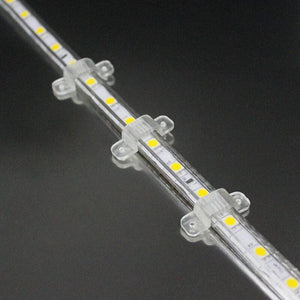 Grapa de fijación para tira LED a 230V-DC 60CH/ML SMD5050 (4)