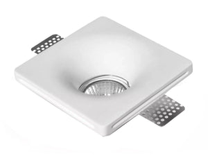 Downlight cuadrado de escayola - Trimless - 1 x GU10 (7)