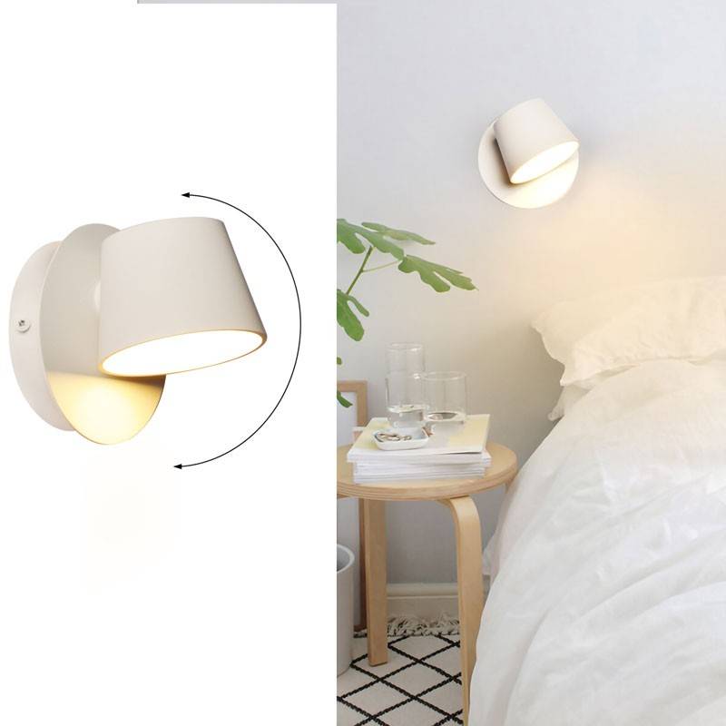 Aplique de pared LED "KOP" orientable 6W - Barcelona Led-Decoración