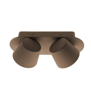 Aplique de pared LED doble "KOP-2" orientable 12W - Barcelona Led-Decoración