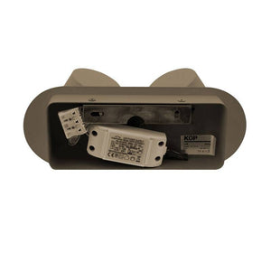 Aplique de pared LED doble "KOP-2" orientable 12W (8)